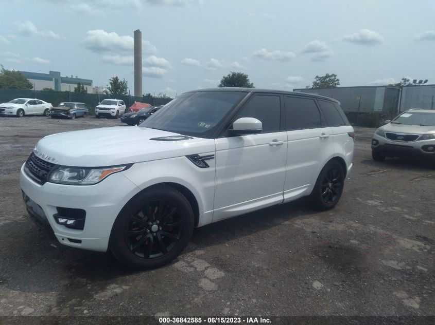 2016 LAND ROVER RANGE ROVER SPORT HSE - SALWR2PF8GA595621