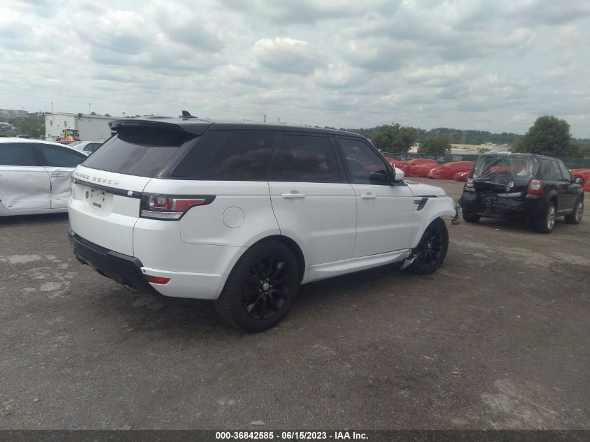 2016 LAND ROVER RANGE ROVER SPORT HSE - SALWR2PF8GA595621