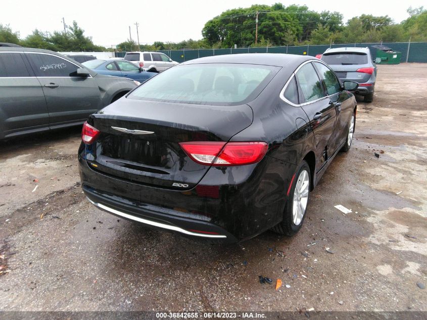 2016 CHRYSLER 200 LIMITED - 1C3CCCAB6GN177532