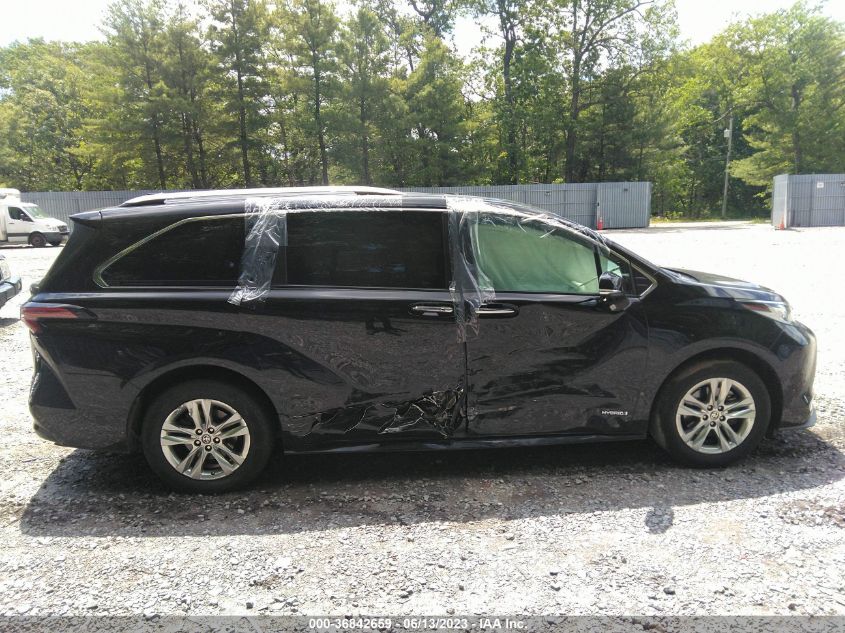 2021 TOYOTA SIENNA LIMITED/PLATINUM - 5TDZSKFC8MS006128