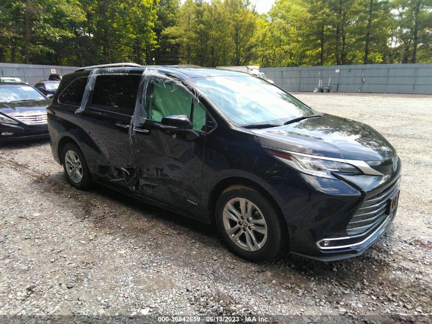 2021 TOYOTA SIENNA LIMITED/PLATINUM - 5TDZSKFC8MS006128