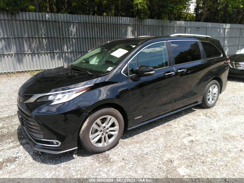 2021 TOYOTA SIENNA LIMITED/PLATINUM - 5TDZSKFC8MS006128