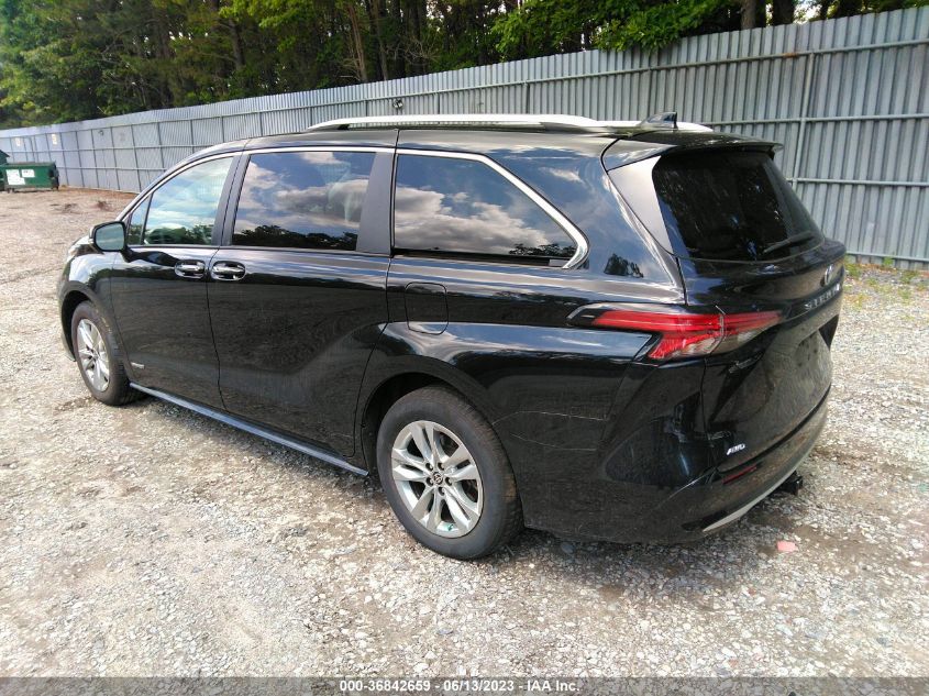 2021 TOYOTA SIENNA LIMITED/PLATINUM - 5TDZSKFC8MS006128