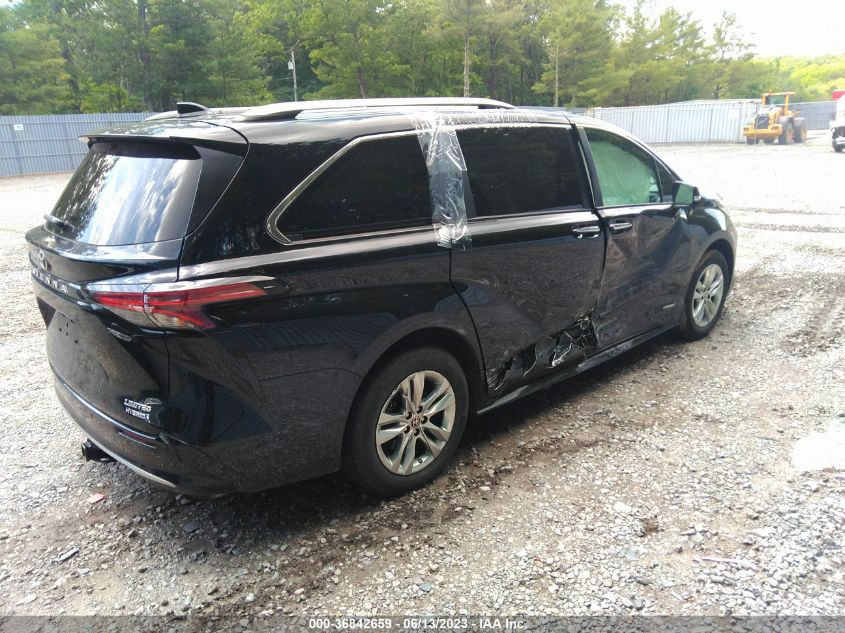 2021 TOYOTA SIENNA LIMITED/PLATINUM - 5TDZSKFC8MS006128