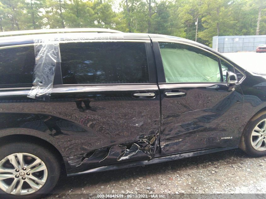 2021 TOYOTA SIENNA LIMITED/PLATINUM - 5TDZSKFC8MS006128