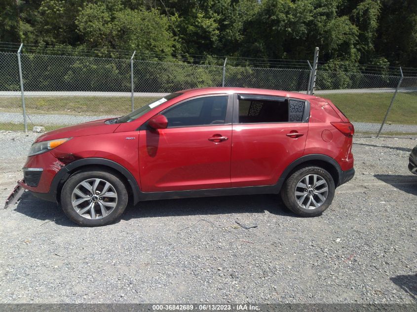 2015 KIA SPORTAGE LX - KNDPBCAC8F7710377