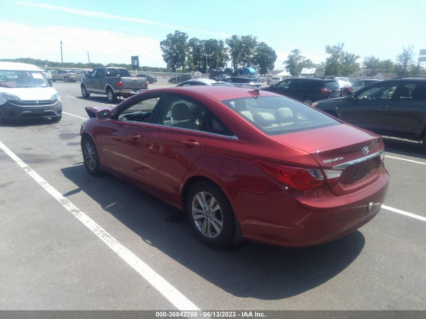 2013 HYUNDAI SONATA GLS PZEV - 5NPEB4AC1DH669967