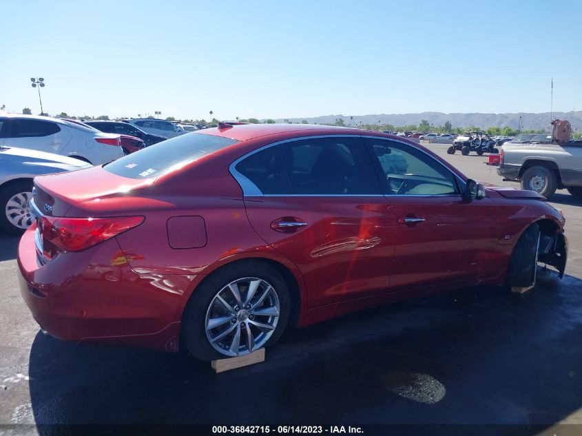 2014 INFINITI Q50 PREMIUM - JN1BV7APXEM673962
