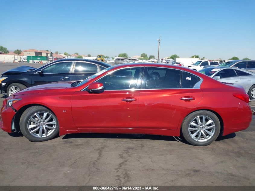 2014 INFINITI Q50 PREMIUM - JN1BV7APXEM673962