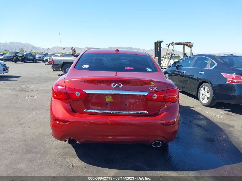 2014 INFINITI Q50 PREMIUM - JN1BV7APXEM673962