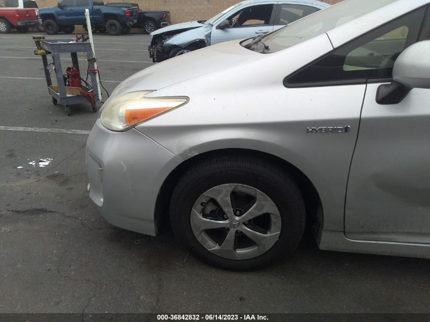 2013 TOYOTA PRIUS ONE/TWO/THREE/FOUR/FIVE - JTDKN3DU8D5579711