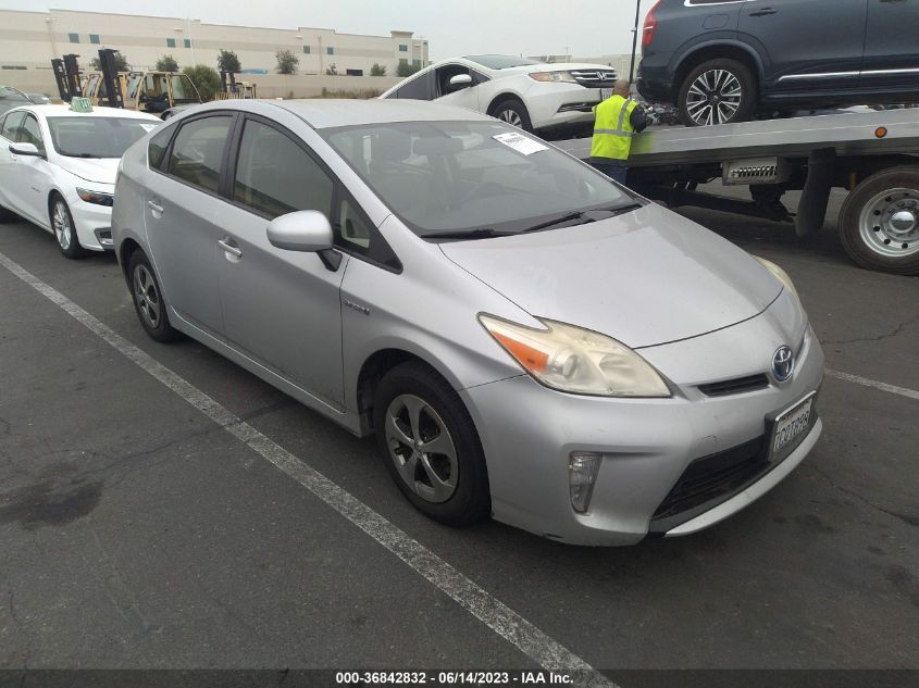 2013 TOYOTA PRIUS ONE/TWO/THREE/FOUR/FIVE - JTDKN3DU8D5579711