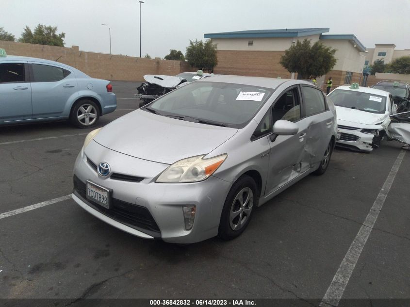 2013 TOYOTA PRIUS ONE/TWO/THREE/FOUR/FIVE - JTDKN3DU8D5579711