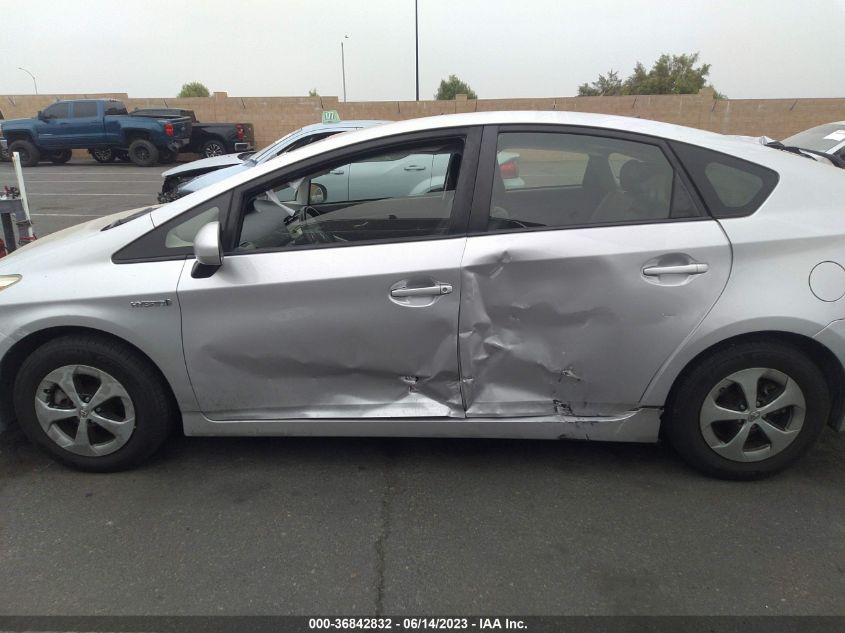 2013 TOYOTA PRIUS ONE/TWO/THREE/FOUR/FIVE - JTDKN3DU8D5579711