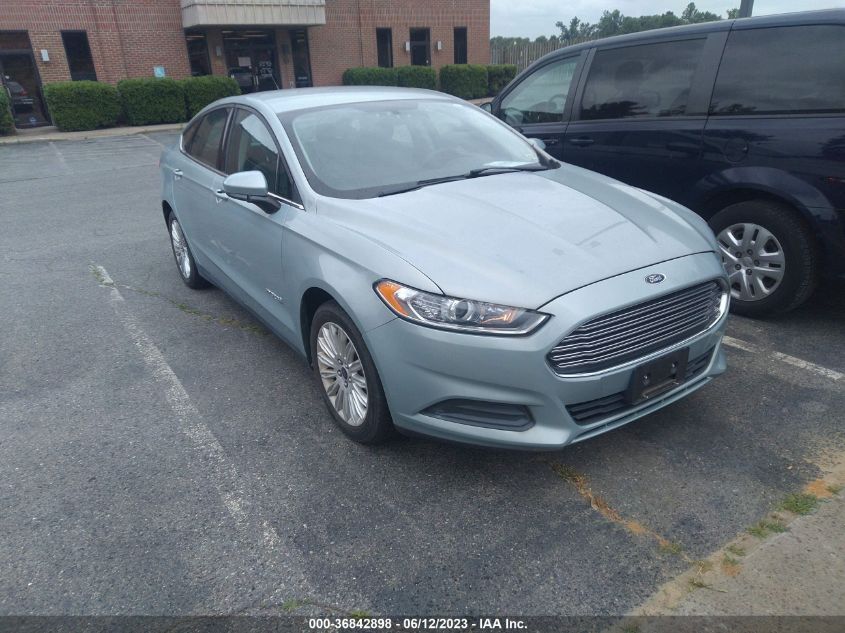 2014 FORD FUSION S HYBRID - 3FA6P0UU2ER368843