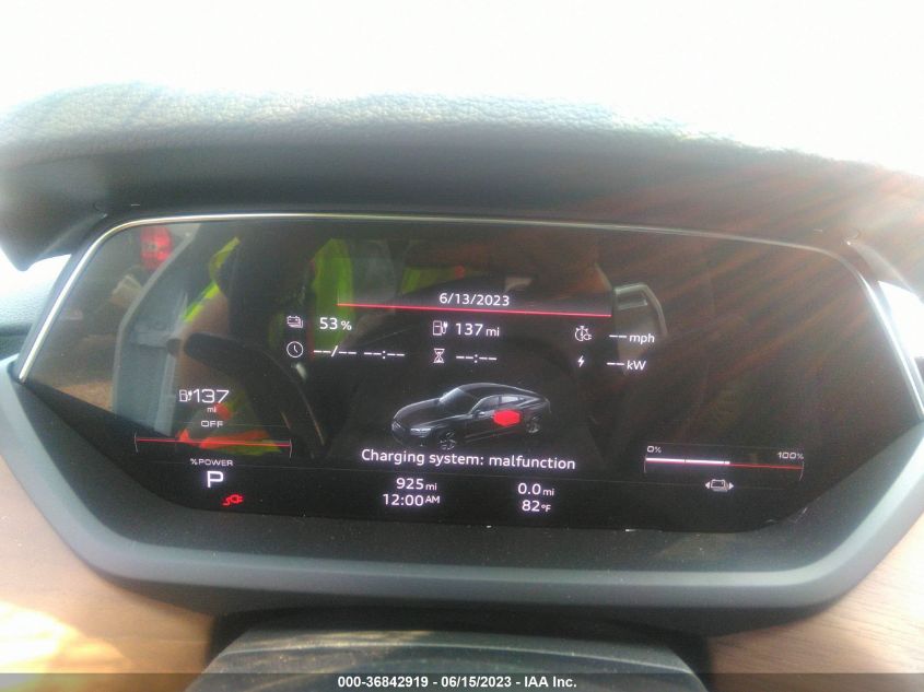 2023 AUDI E-TRON GT PRESTIGE - WAUDJBFW5P7002332