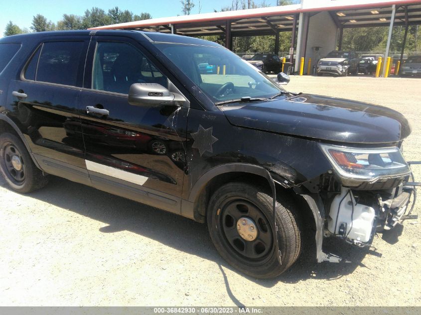 2018 FORD POLICE INTERCEPTOR - 1FM5K8AR0JGA71974