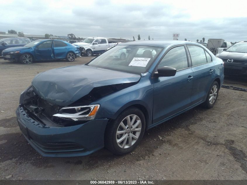 2015 VOLKSWAGEN JETTA SEDAN 1.8T SE - 3VWB17AJ0FM238956