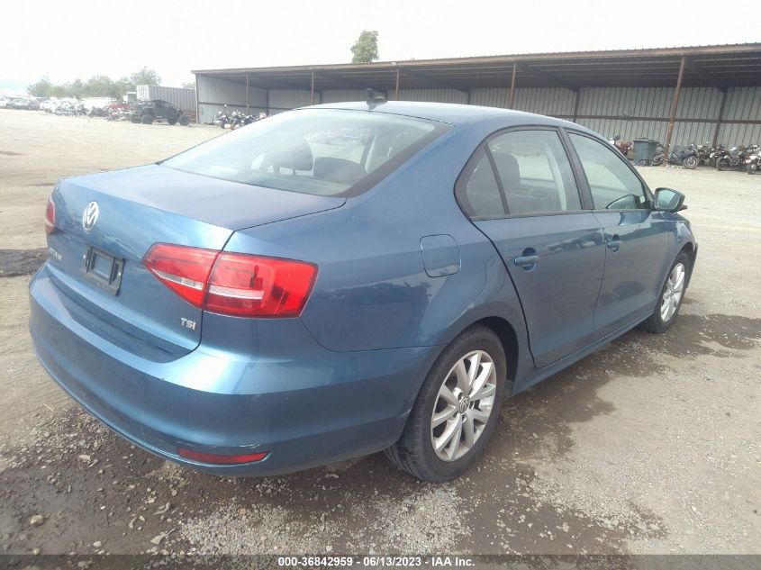 2015 VOLKSWAGEN JETTA SEDAN 1.8T SE - 3VWB17AJ0FM238956