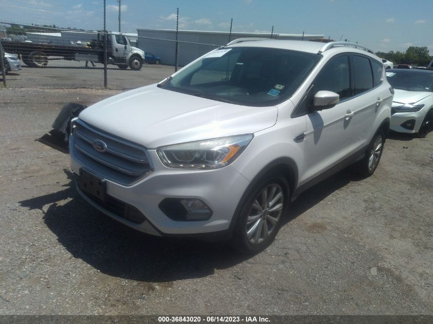 2017 FORD ESCAPE TITANIUM - 1FMCU0JD9HUE74001