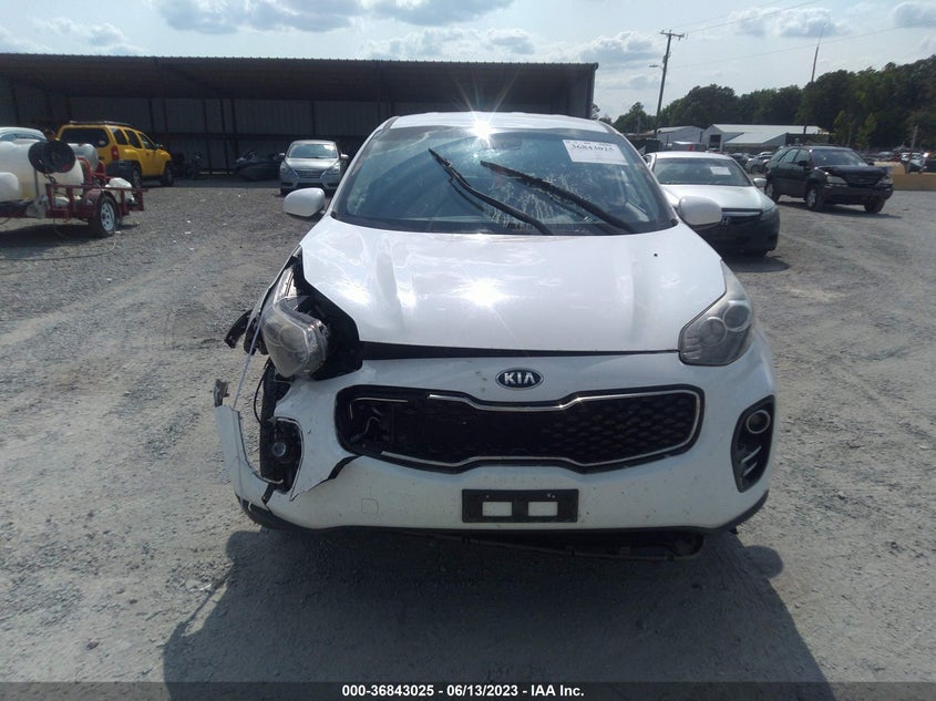 VIN KNDPMCAC6H7117050 2017 KIA SPORTAGE LX