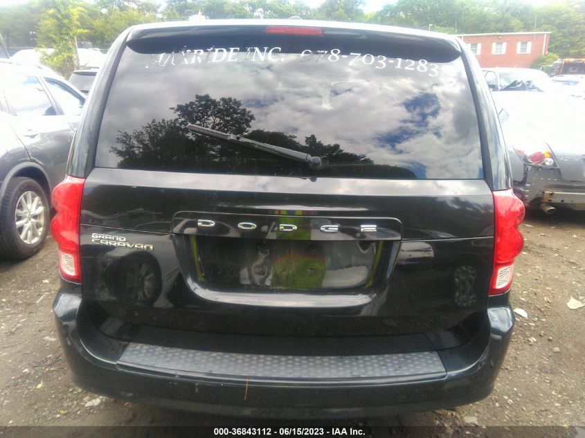 2016 DODGE GRAND CARAVAN SE - 2C4RDGBG6GR236912