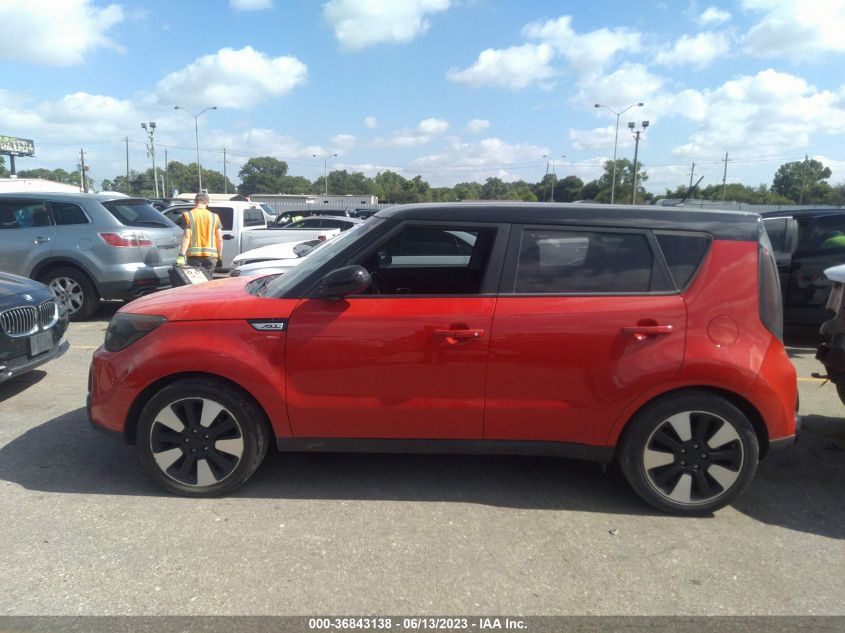 2016 KIA SOUL + - KNDJP3A55G7308164