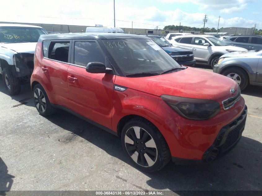 2016 KIA SOUL + - KNDJP3A55G7308164