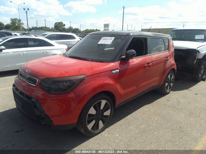 2016 KIA SOUL + - KNDJP3A55G7308164