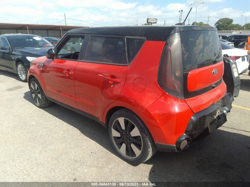 2016 KIA SOUL + - KNDJP3A55G7308164