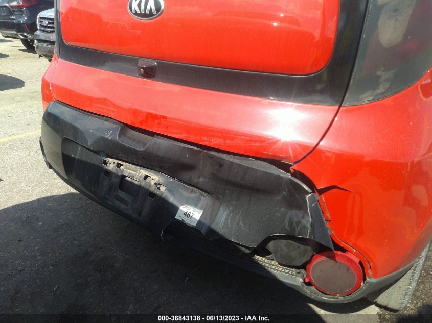 2016 KIA SOUL + - KNDJP3A55G7308164