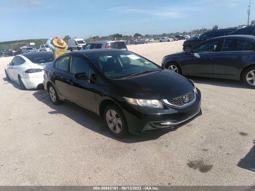 2014 HONDA CIVIC SEDAN LX - 19XFB2F59EE014626