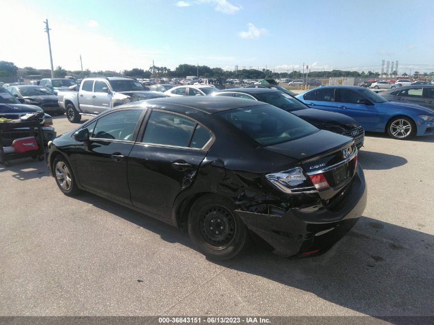 2014 HONDA CIVIC SEDAN LX - 19XFB2F59EE014626