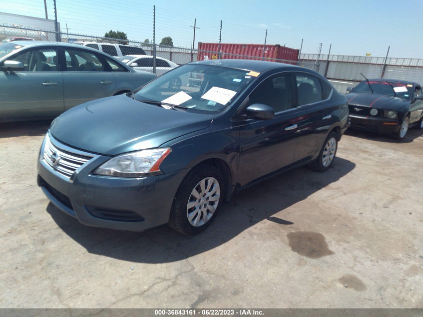 2014 NISSAN SENTRA S - 3N1AB7AP0EY280618