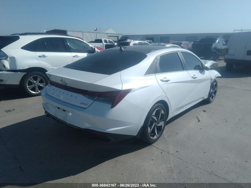 2023 HYUNDAI ELANTRA LIMITED - 5NPLP4AG6PH091056