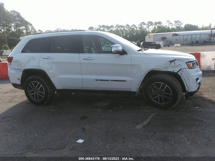 2022 JEEP GRAND CHEROKEE WK LIMITED - 1C4RJEBG2NC125891