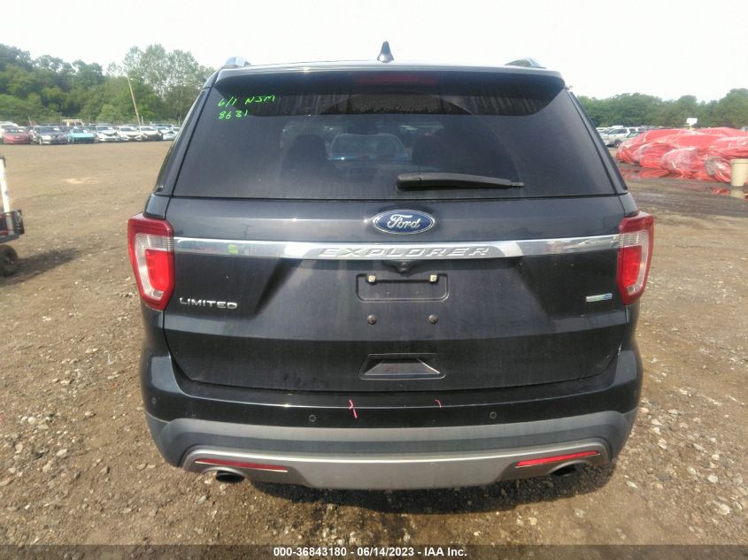 2017 FORD EXPLORER LIMITED - 1FM5K8FH7HGD94901