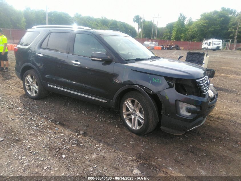 2017 FORD EXPLORER LIMITED - 1FM5K8FH7HGD94901