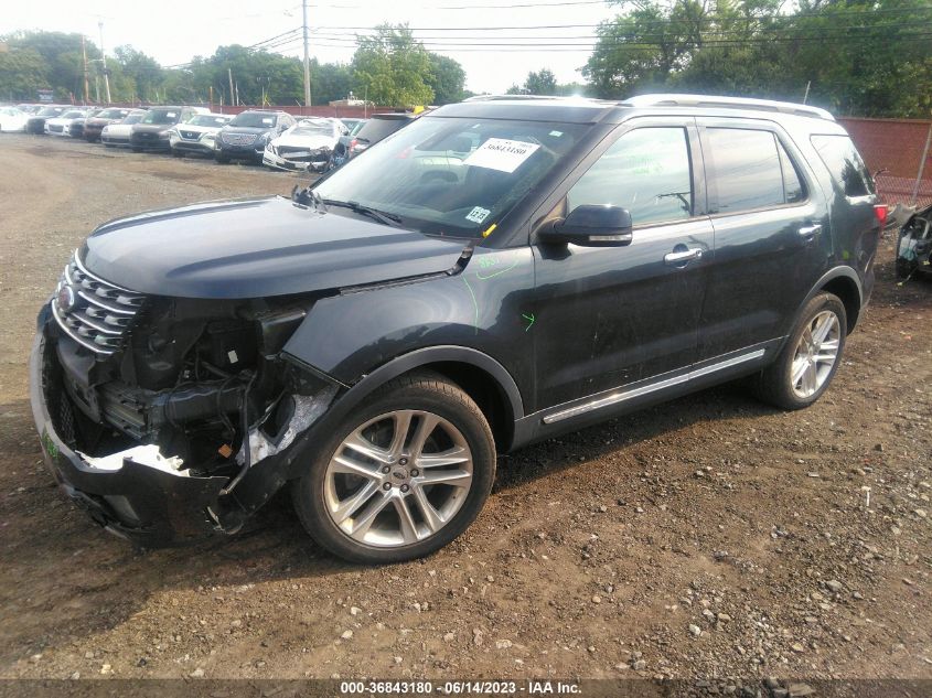 2017 FORD EXPLORER LIMITED - 1FM5K8FH7HGD94901