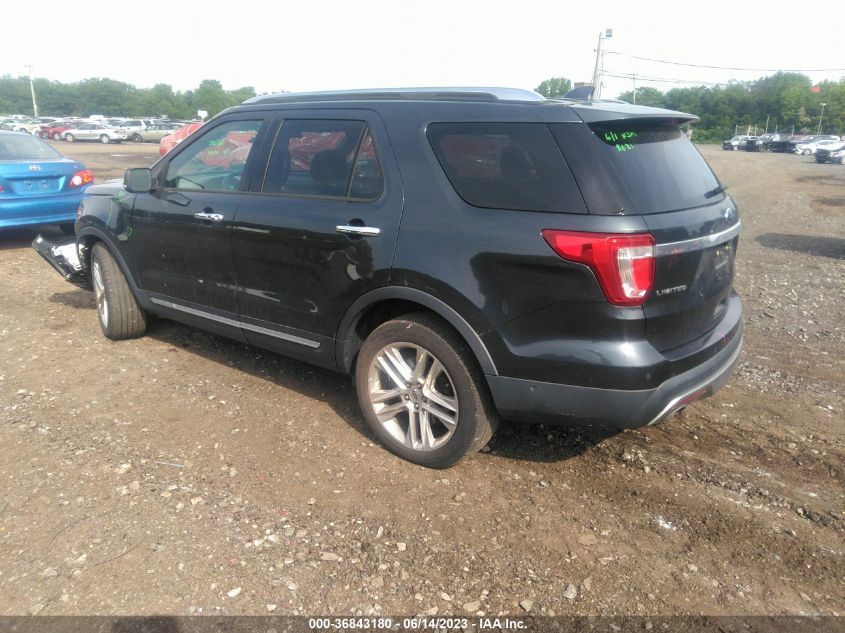 2017 FORD EXPLORER LIMITED - 1FM5K8FH7HGD94901