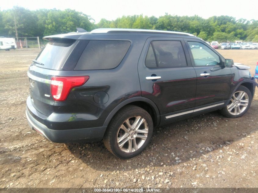 2017 FORD EXPLORER LIMITED - 1FM5K8FH7HGD94901