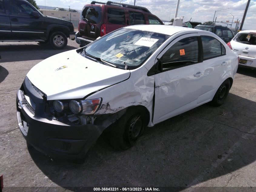 2016 CHEVROLET SONIC LS - 1G1JA5SH9G4169964