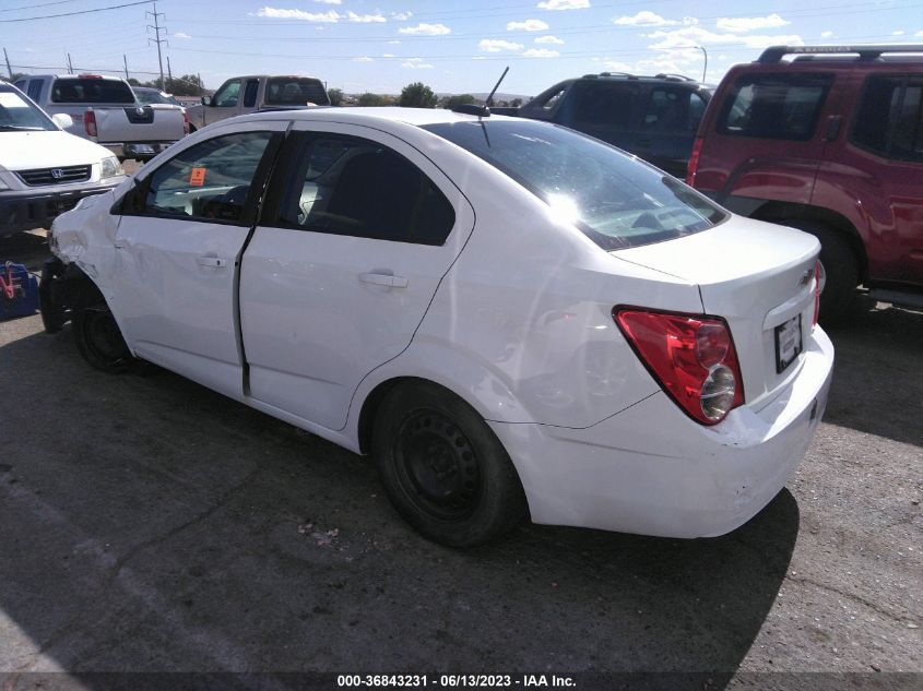 2016 CHEVROLET SONIC LS - 1G1JA5SH9G4169964