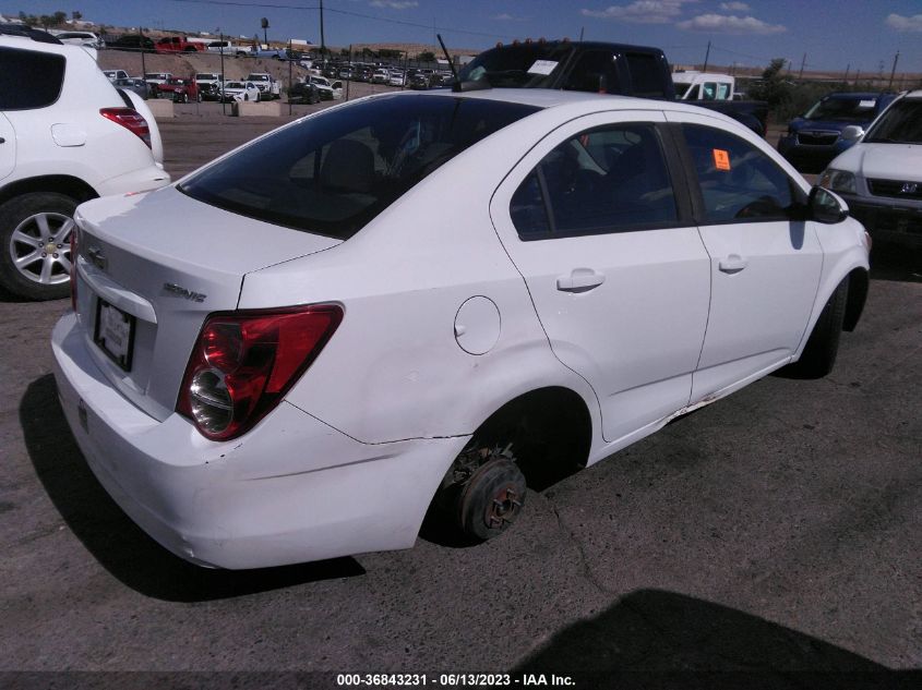 2016 CHEVROLET SONIC LS - 1G1JA5SH9G4169964