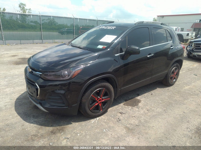 VIN KL7CJLSB9KB947438 2019 CHEVROLET TRAX LT