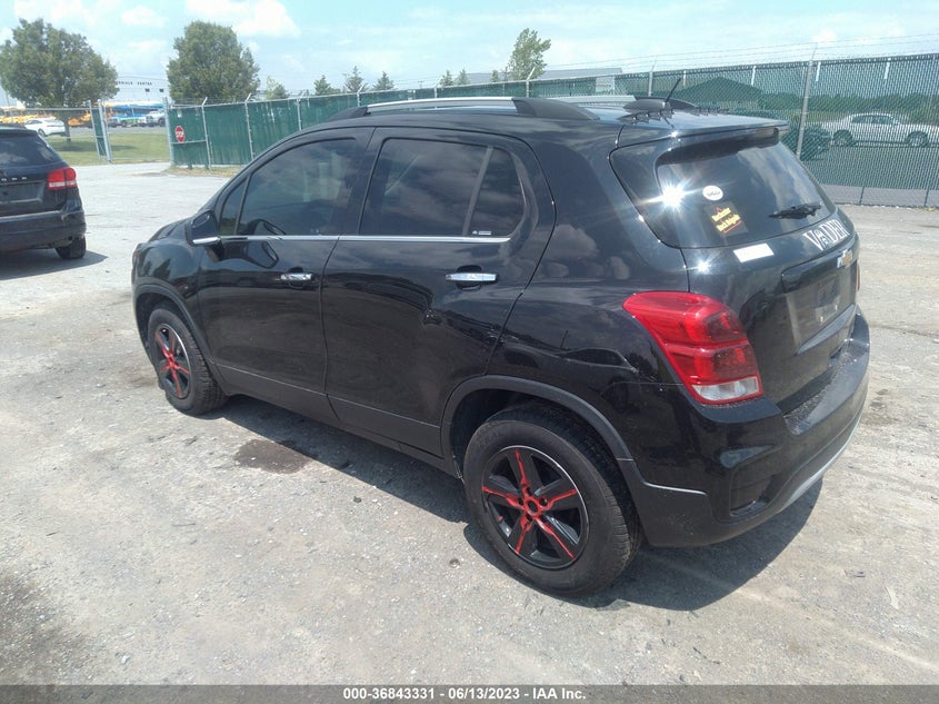 VIN KL7CJLSB9KB947438 2019 CHEVROLET TRAX LT