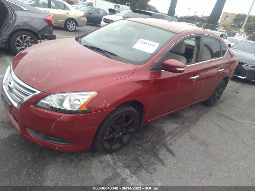 2013 NISSAN SENTRA SL - 3N1AB7AP4DL668138