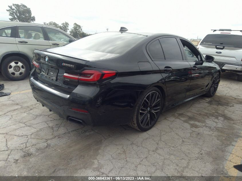2022 BMW 5 SERIES M550I XDRIVE - WBA13BK07NCH85188
