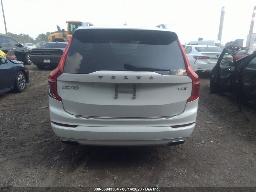 2016 VOLVO XC90 T6 MOMENTUM - YV4A22PK5G1039069