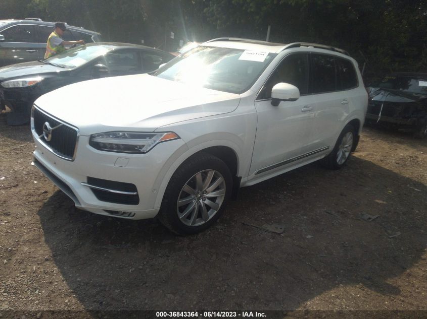 2016 VOLVO XC90 T6 MOMENTUM - YV4A22PK5G1039069